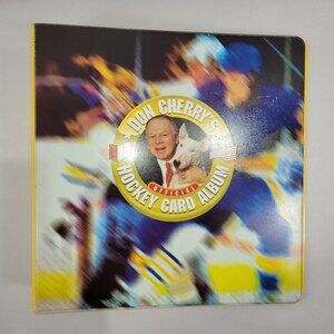Don Cherry Vintage Hockey Card Album Binder NHL Cards Holder